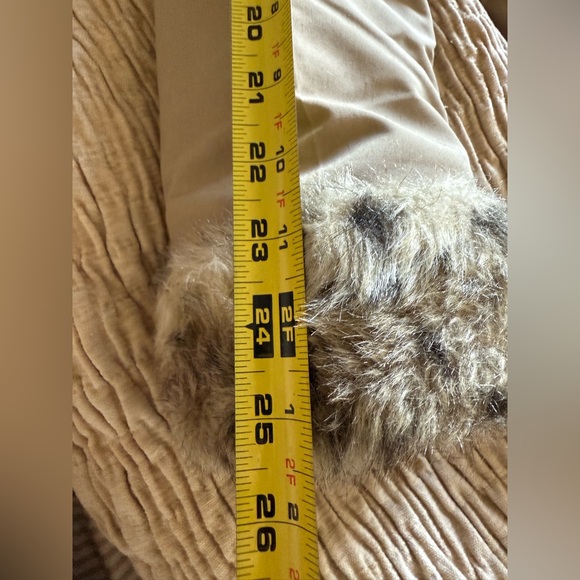 Vintage Reversible Hooded Rain Trench Coat with Cheetah Faux - Picture 14 of 17